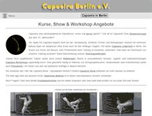 Tablet Screenshot of berlin-capoeira.de